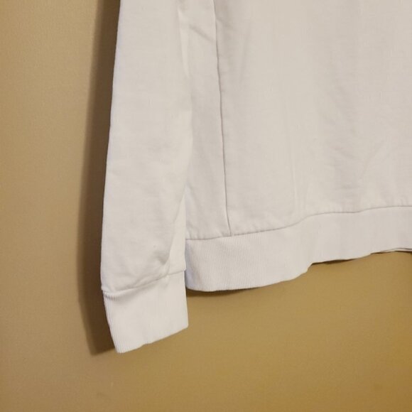 Brooklyn Supply Co. | Men's Retro White Quarter Zip Pullover (Size Small) - Picture 8 of 16
